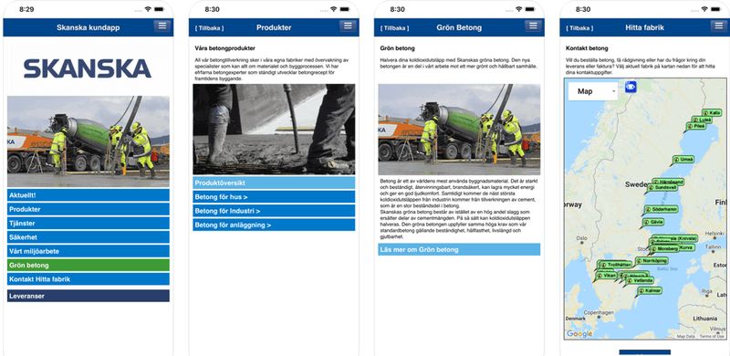 Skanska betongapp