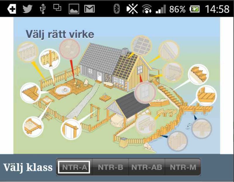Bygga ute app