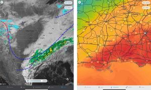 Weather Underground väderapp