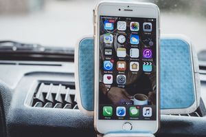 iPhone med LCD skärm